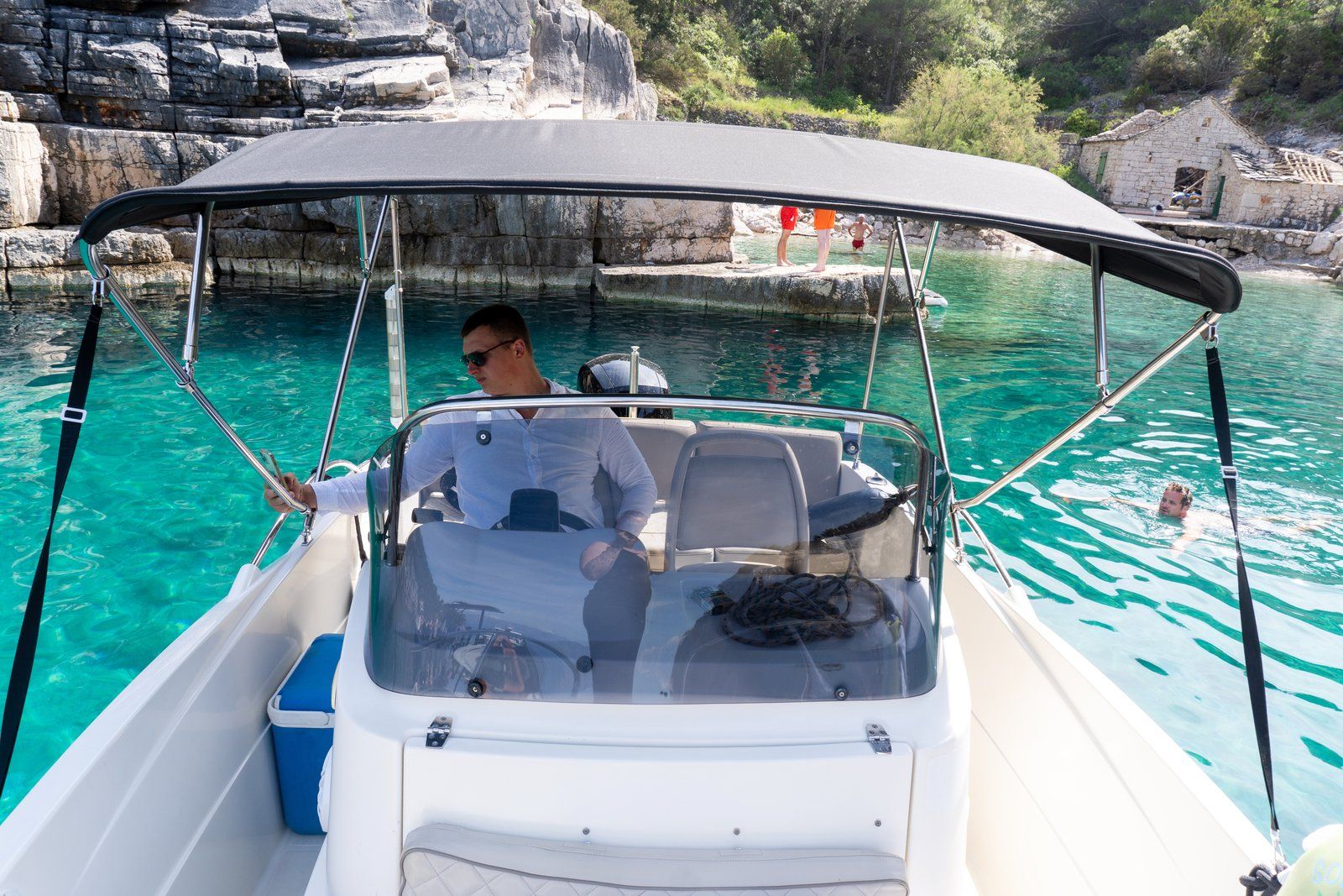 Island hopping, Makarska — Nautilus boat ride, photo 026