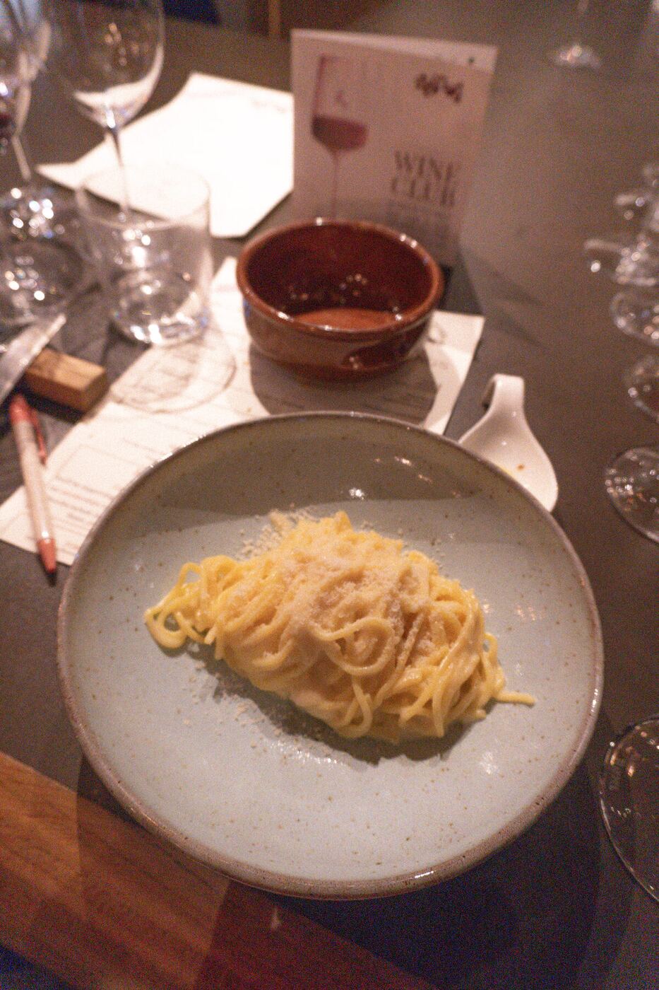 Cacio e pepe — Roscioli's signature pasta